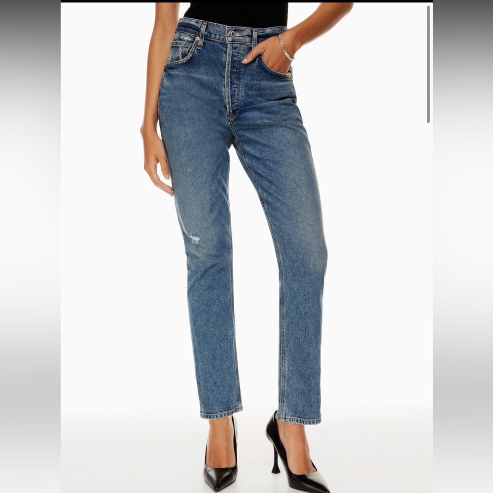 Citizens of Humanity Jolene Straight Leg Jeans in Songbird